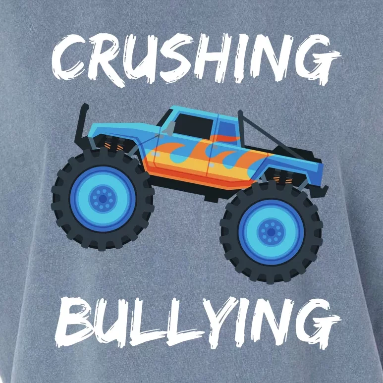 Crushing Bullying Monster Truck Anti Bully Garment-Dyed Women's Muscle Tee