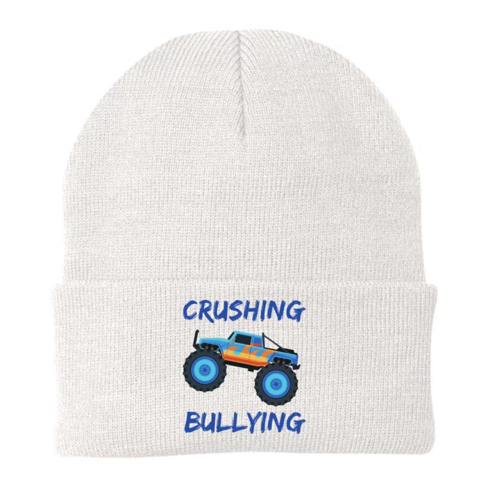 Crushing Bullying Monster Truck Anti Bully Knit Cap Winter Beanie