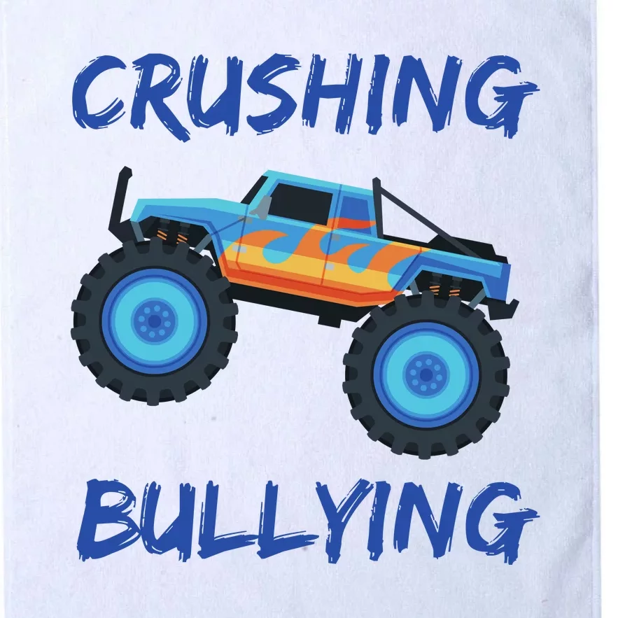 Crushing Bullying Monster Truck Anti Bully Platinum Collection Golf Towel