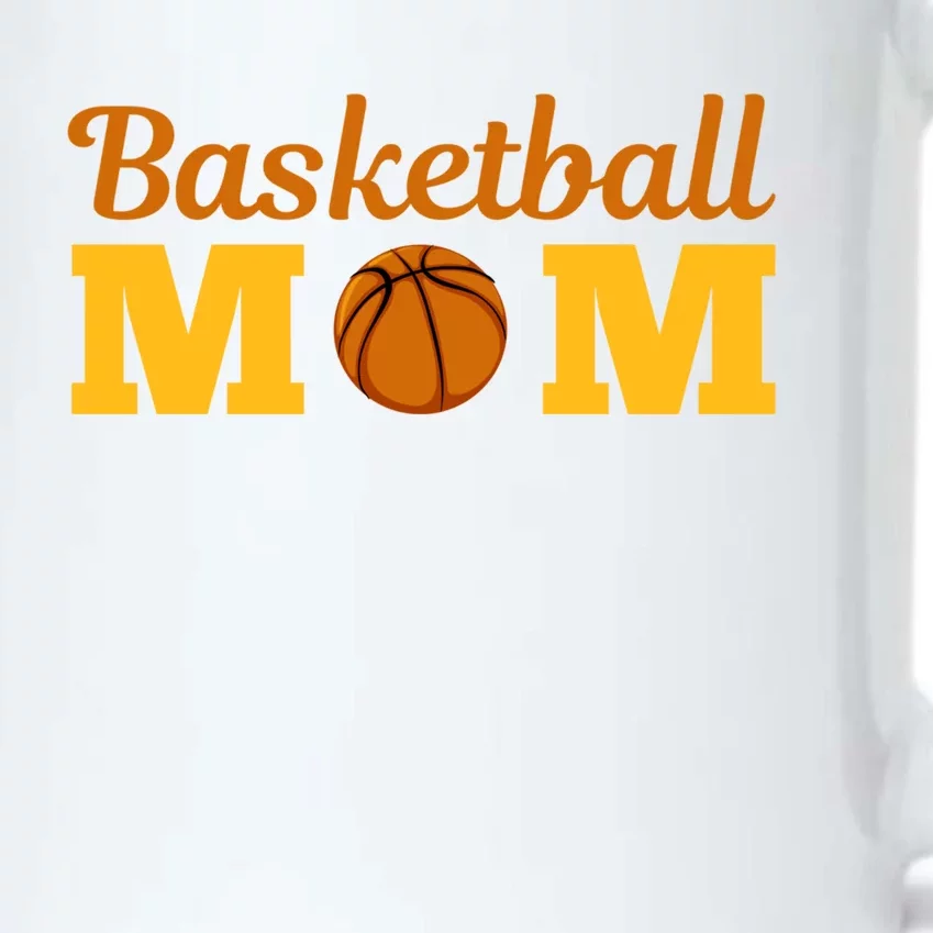 Cute Basketball Mom Novelty Sports Mother's Day Cool Gift Black Color Changing Mug