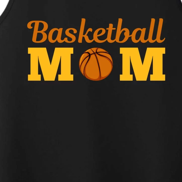 Cute Basketball Mom Novelty Sports Mother's Day Cool Gift Performance Tank