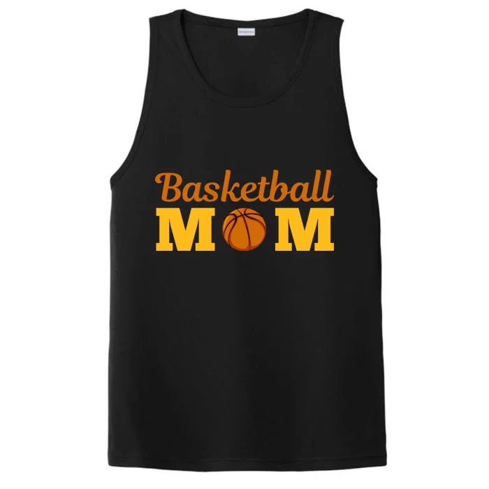 Cute Basketball Mom Novelty Sports Mother's Day Cool Gift Performance Tank