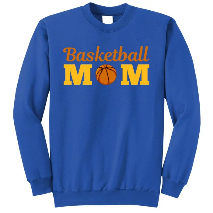 Cute Basketball Mom Novelty Sports Mother's Day Cool Gift Tall Sweatshirt