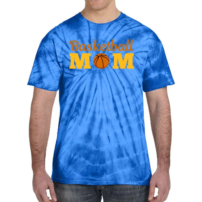 Cute Basketball Mom Novelty Sports Mother's Day Cool Gift Tie-Dye T-Shirt