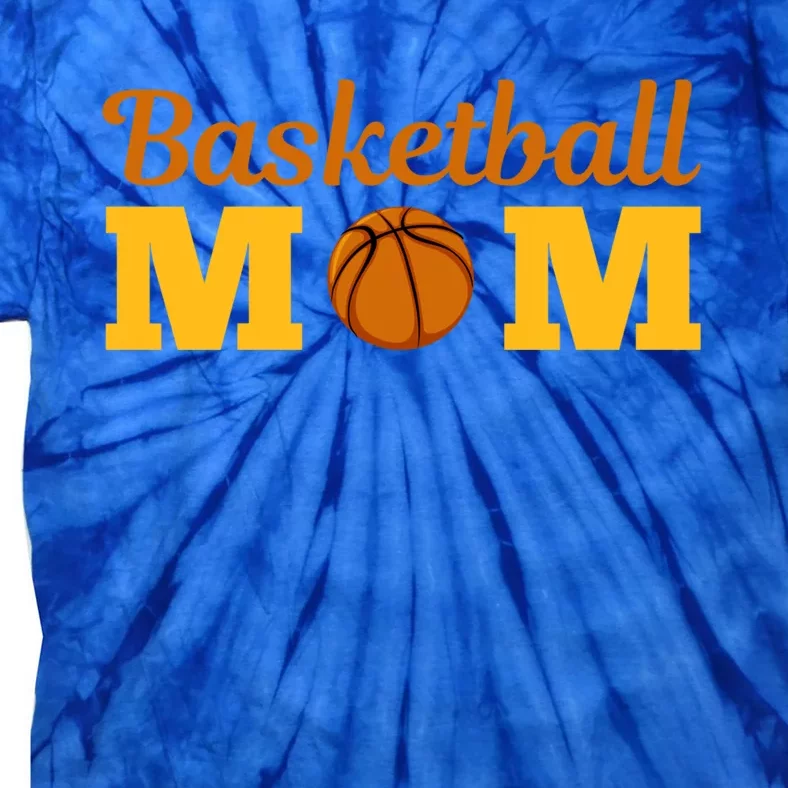 Cute Basketball Mom Novelty Sports Mother's Day Cool Gift Tie-Dye T-Shirt