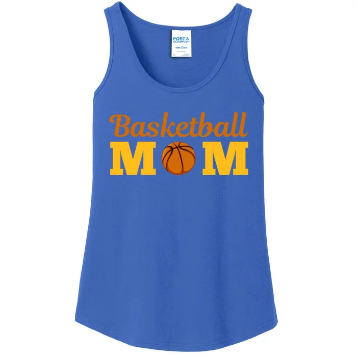 Cute Basketball Mom Novelty Sports Mother's Day Great Gift Ladies Essential Tank