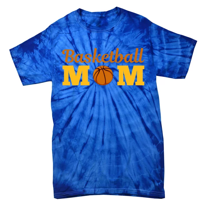 Cute Basketball Mom Novelty Sports Mother's Day Great Gift Tie-Dye T-Shirt