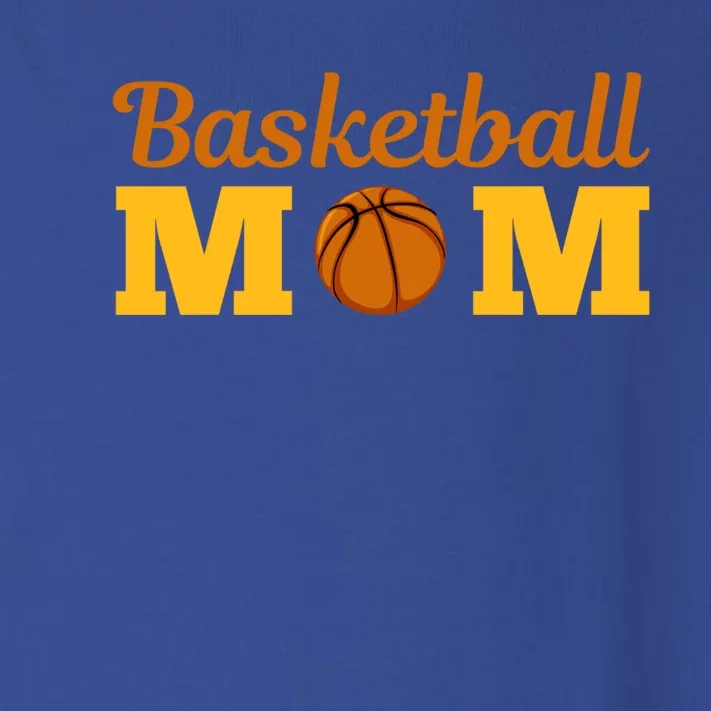 Cute Basketball Mom Novelty Sports Mother's Day Great Gift Toddler Long Sleeve Shirt