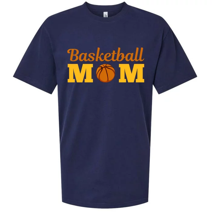 Cute Basketball Mom Novelty Sports Mother's Day Great Gift Sueded Cloud Jersey T-Shirt