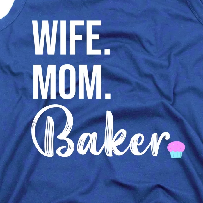 Cute Baking Mom Design Pastry Chef Wife Gift Tank Top