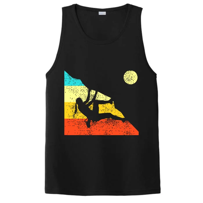 Climbing Bouldering Mountain Free Speed Girl Vintage Performance Tank