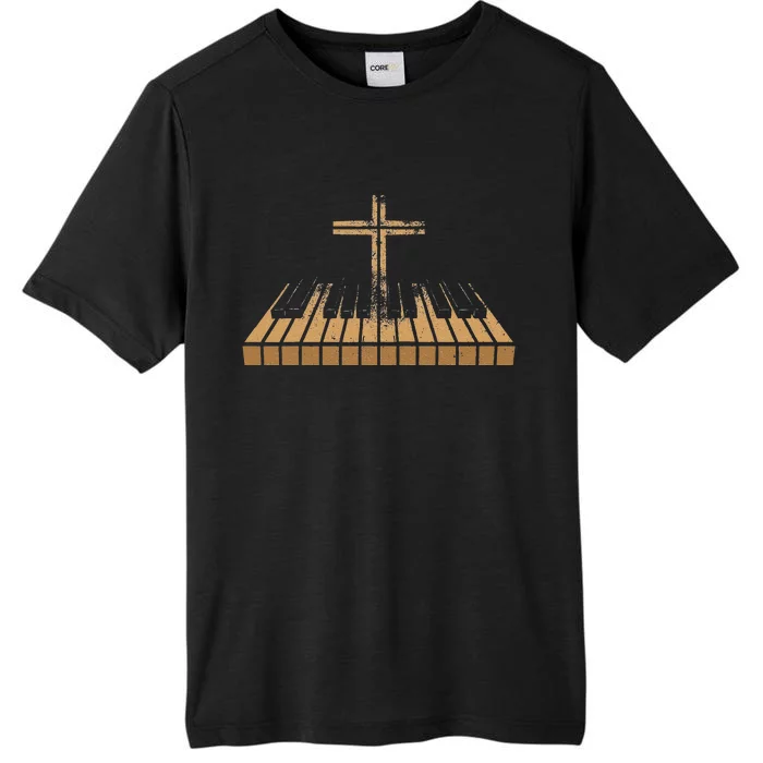 Christian Believer Musician Composer Music Piano Player ChromaSoft Performance T-Shirt