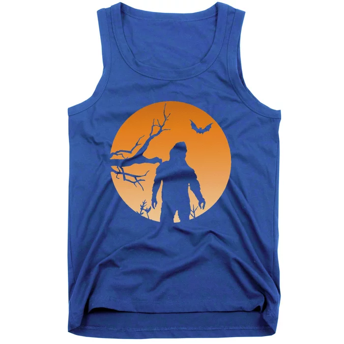 Cool Bigfoot Moons Halloween Costume Tank Top