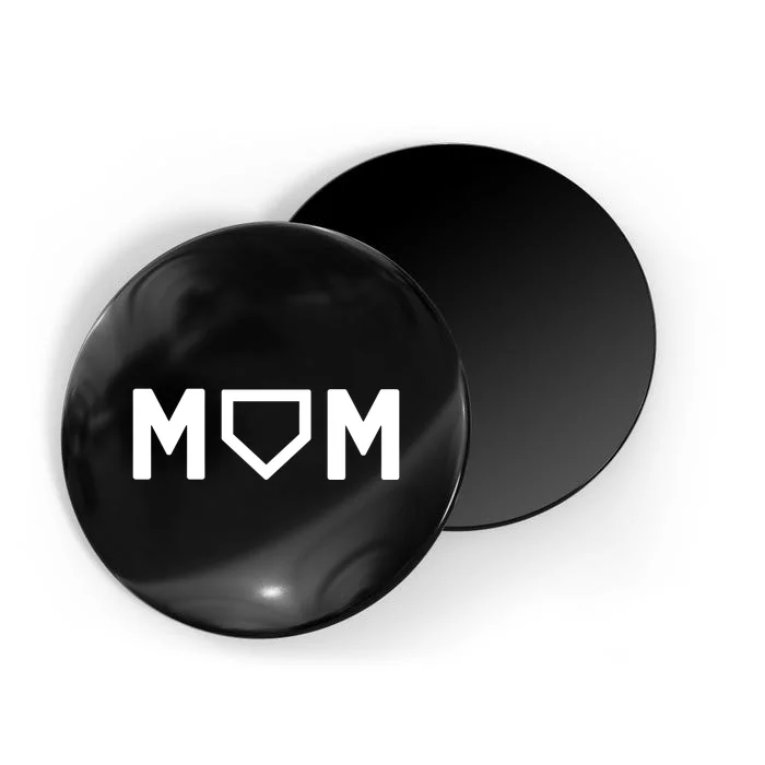 Cute Baseball Mom Favorite Player Mother's Day Gift Magnet