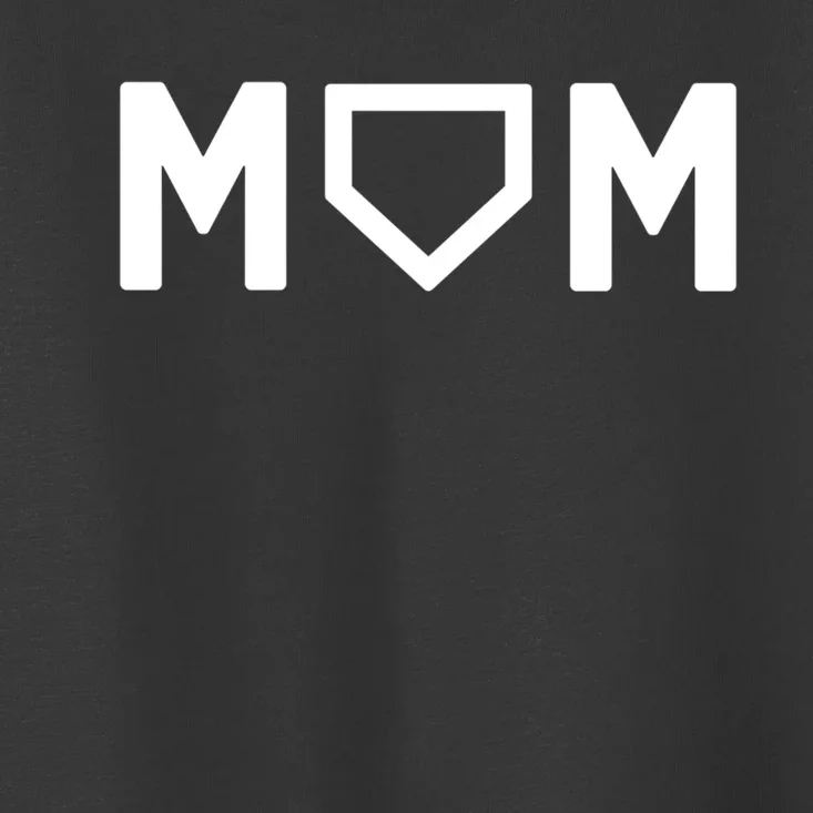 Cute Baseball Mom Favorite Player Mother's Day Gift Toddler T-Shirt