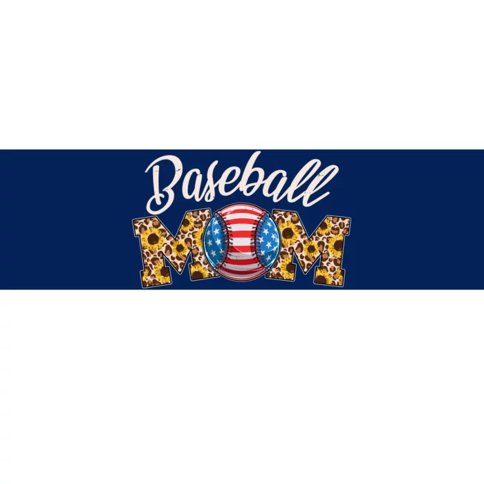 Cute Baseball Mom Baseball Fan Bumper Sticker