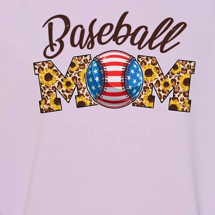 Cute Baseball Mom Baseball Fan Garment-Dyed Sweatshirt