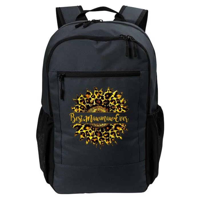 Cute Best Mawmaw Ever Happy Mother's Day Sunflower Daily Commute Backpack