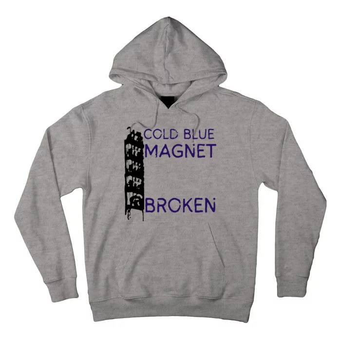 Cold Blue Magnet Broken Tall Hoodie