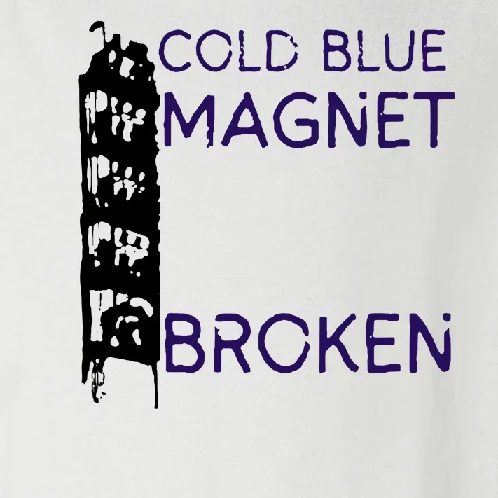 Cold Blue Magnet Broken Toddler Long Sleeve Shirt