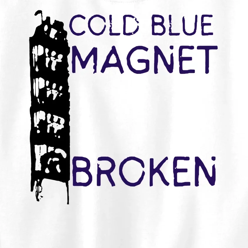 Cold Blue Magnet Broken Kids Sweatshirt