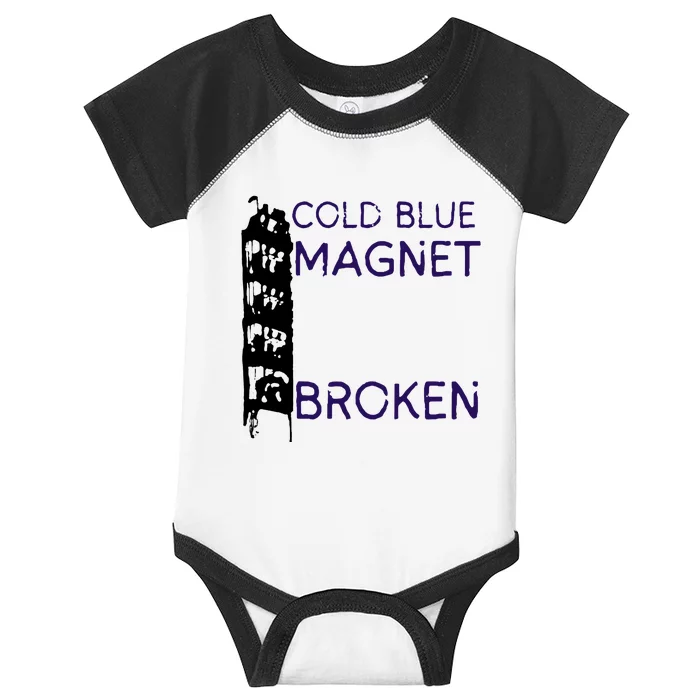 Cold Blue Magnet Broken Infant Baby Jersey Bodysuit