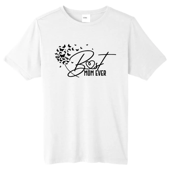 Cute Best Mom Ever Butterfly Dandelion ChromaSoft Performance T-Shirt