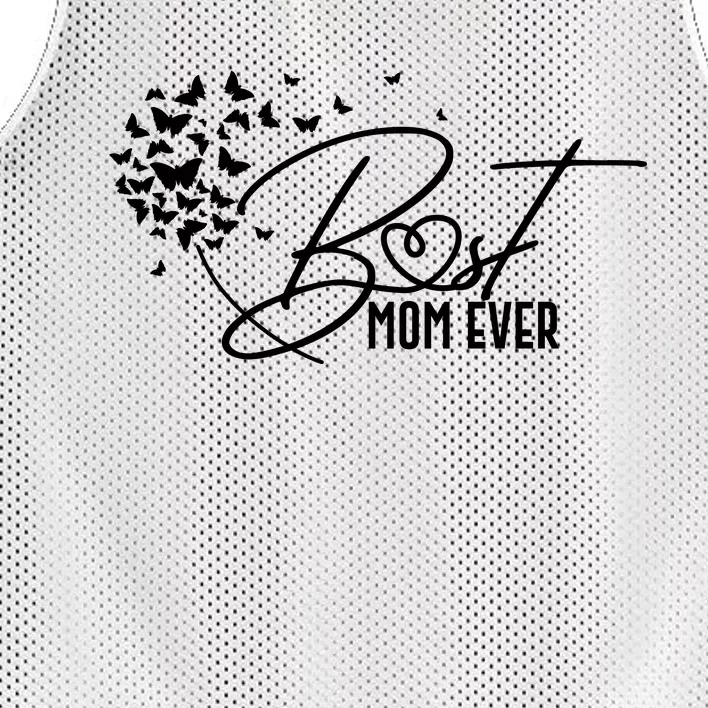 Cute Best Mom Ever Butterfly Dandelion Mesh Reversible Basketball Jersey Tank