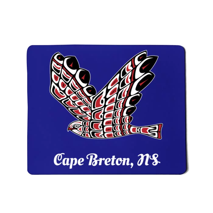 Cape Breton Ns Redtailed Hawk Native Bird Of Prey Art Gift Mousepad