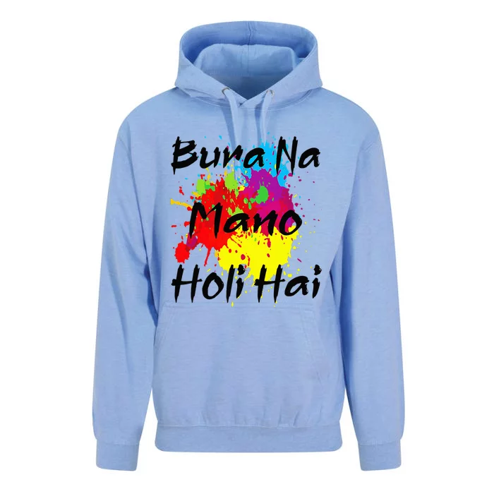 Cool Bura Na Mano Holi Hai Happy Holi Festival Unisex Surf Hoodie