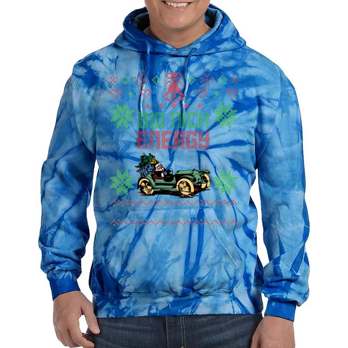 Christmas Big Nick Energy Ugly Sweater Cute Gift Tie Dye Hoodie