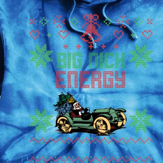 Christmas Big Nick Energy Ugly Sweater Cute Gift Tie Dye Hoodie