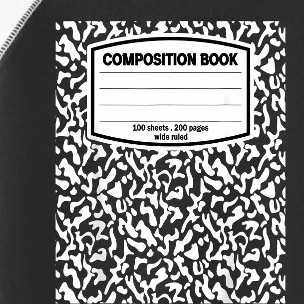 Composition Book Notebook Matching Group Halloween Teacher Toddler Fine Jersey T-Shirt