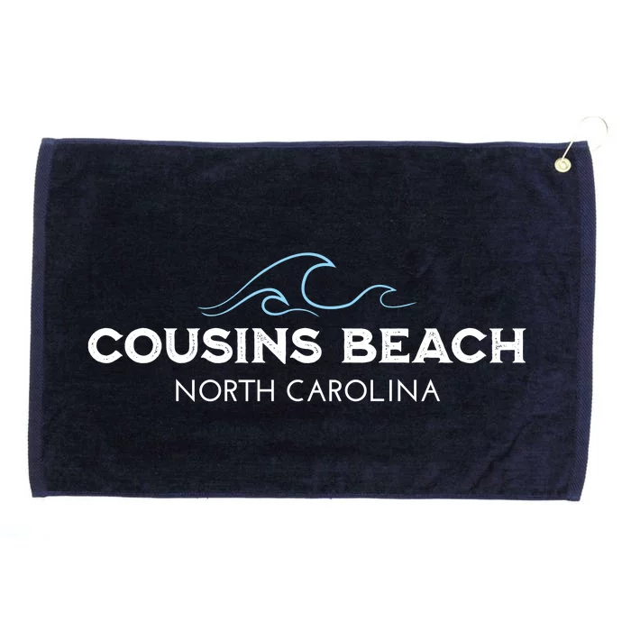 Cousins Beach North Carolina Cousin Beach Grommeted Golf Towel