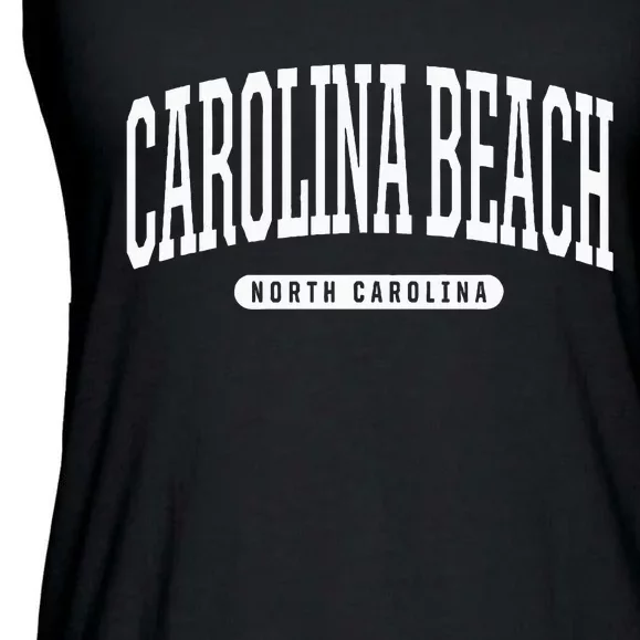 Carolina Beach North Carolina Ladies Essential Flowy Tank