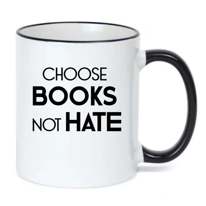 Choose Books Not Hate Bookworm Reader Librarian Hu Rights Gift Black Color Changing Mug