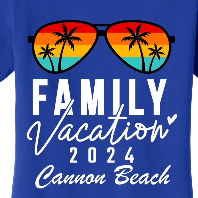 Cannon Beach Oregon Family Vacation 2024 Meaningful Gift Women's T-Shirt