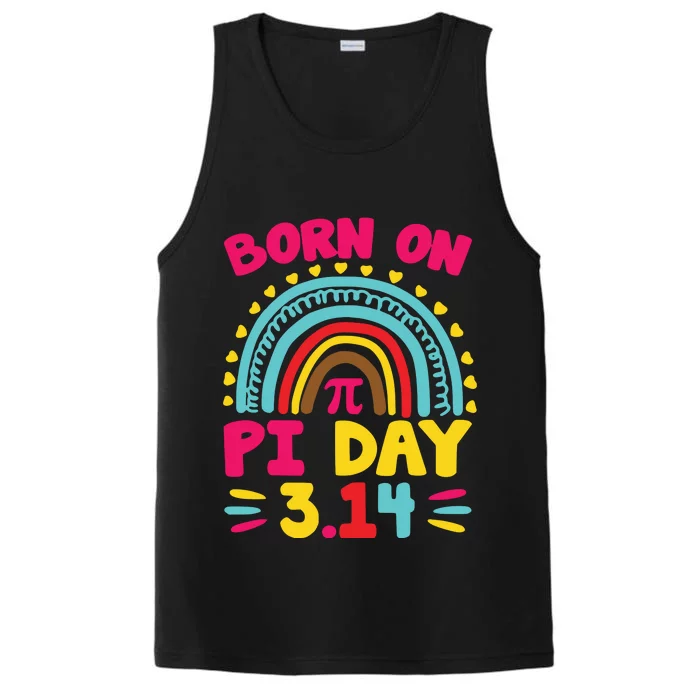 Cool Born On Pi Day Performance Tank