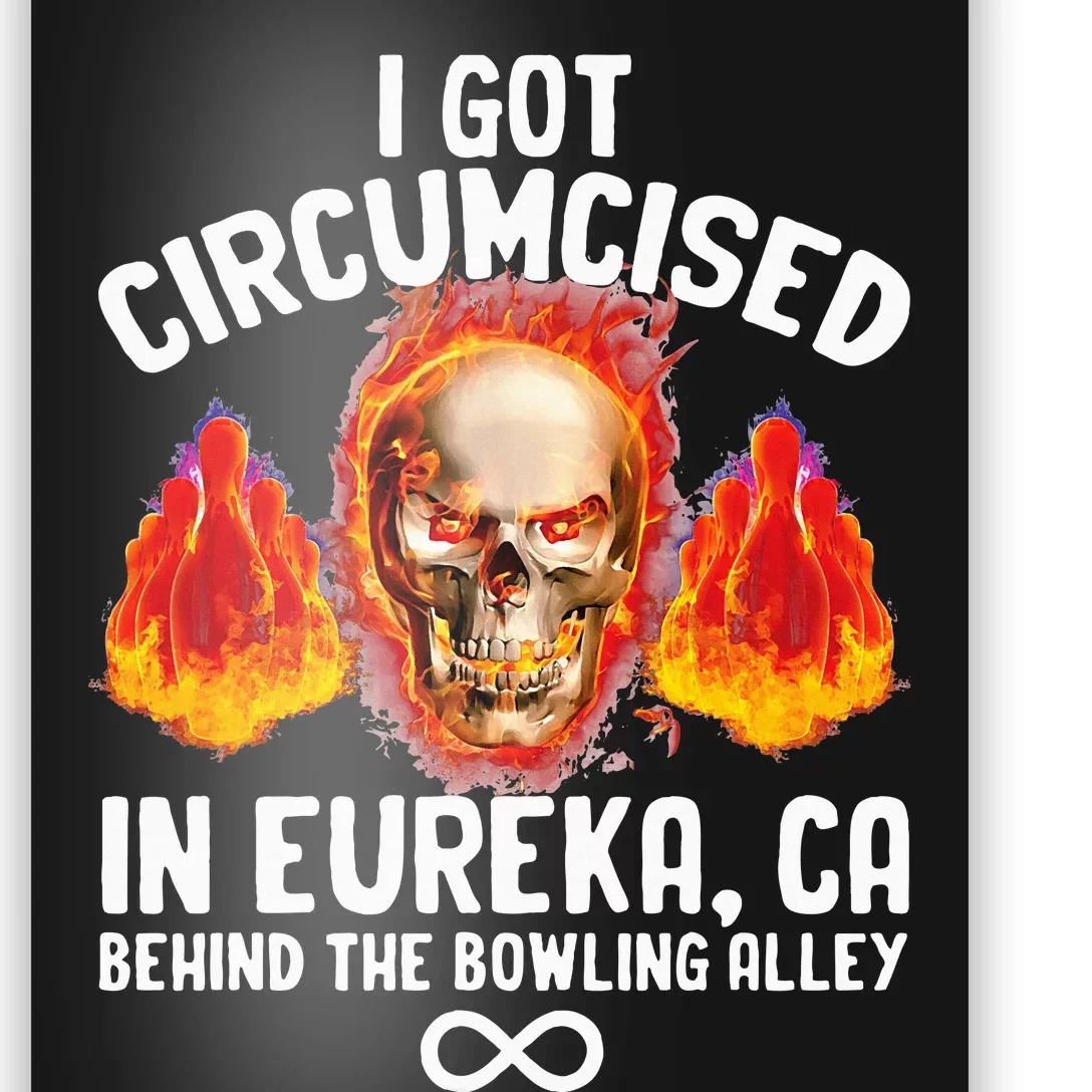 Circumcised Bowling Oddly Specific Humor Weird Poster