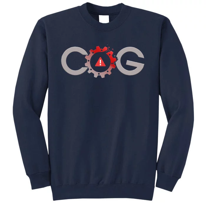 Cog Breaking Out Of The Machine Tall Sweatshirt