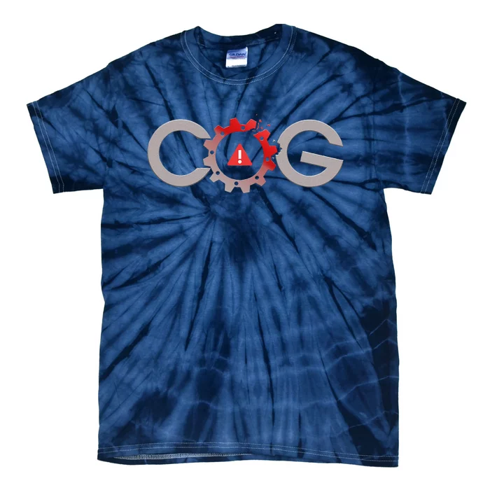 Cog Breaking Out Of The Machine Tie-Dye T-Shirt