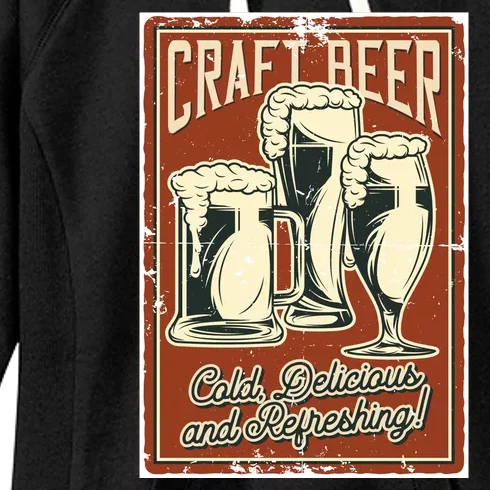 Craft Beer Old Delicious And Refreshing Women's Fleece Hoodie