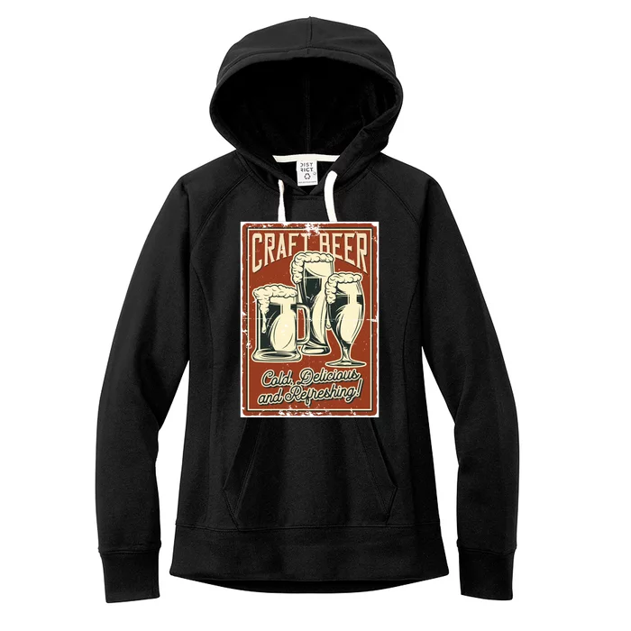 Craft Beer Old Delicious And Refreshing Women's Fleece Hoodie