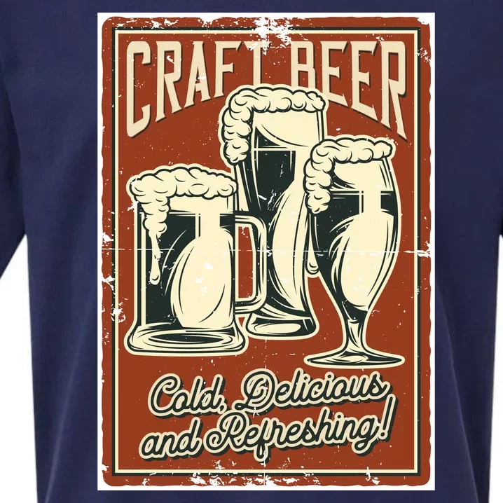 Craft Beer Old Delicious And Refreshing Sueded Cloud Jersey T-Shirt