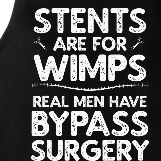 Cool Bypass Open Heart Surgery Ladies Tri-Blend Wicking Tank