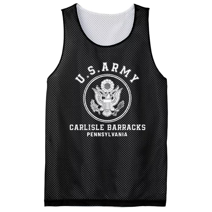 Carlisle Barracks Pennsylvania Army Base Mesh Reversible Basketball Jersey Tank