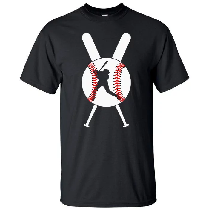 Cool Baseball Player Tall T-Shirt