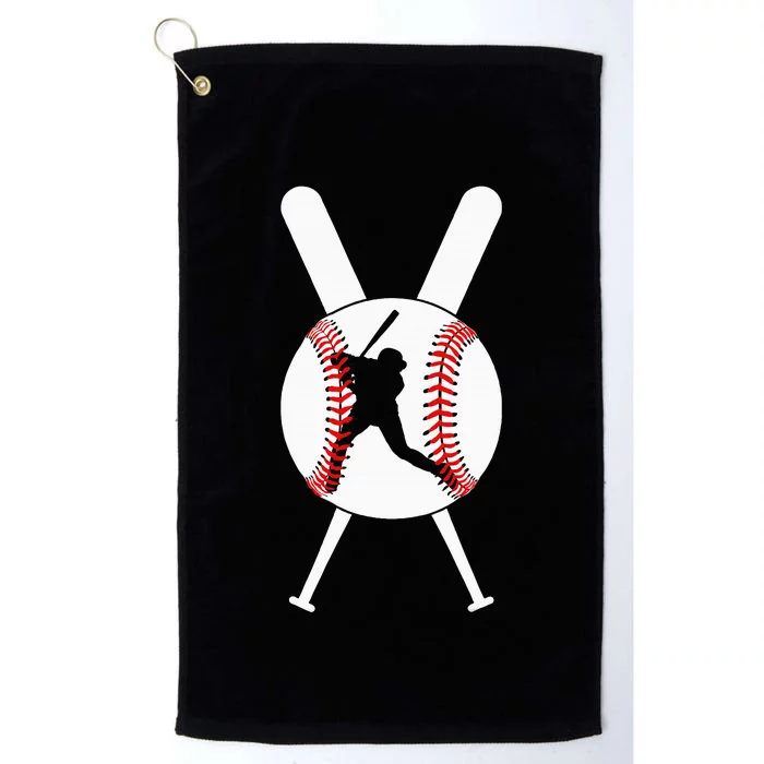 Cool Baseball Player Platinum Collection Golf Towel