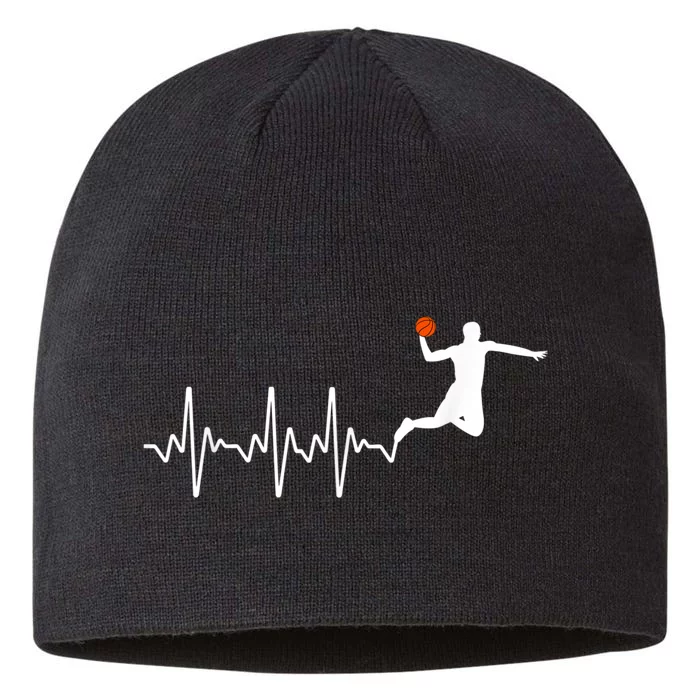 Cool Basketball Player Design For Men Women Basketball Lover 8 1/2in Sustainable Knit Beanie