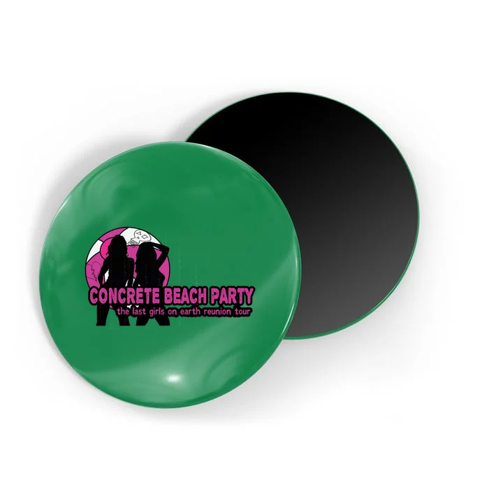 Concrete Beach Party Magnet